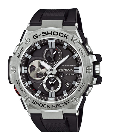 Bluetooth&reg; Smart
Het horloge is met een energiebesparende Bluetooth&reg;-technologie uitgerust, die met een druk op de knop energiezuinige gegevensuitwisseling biedt. Via Bluetooth&reg; kan het horloge draadloos met de smartphone worden verbonden, waardoor diverse handige functies toegankelijk worden.